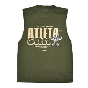 Musculosa Verde Militar - Atleta SAM