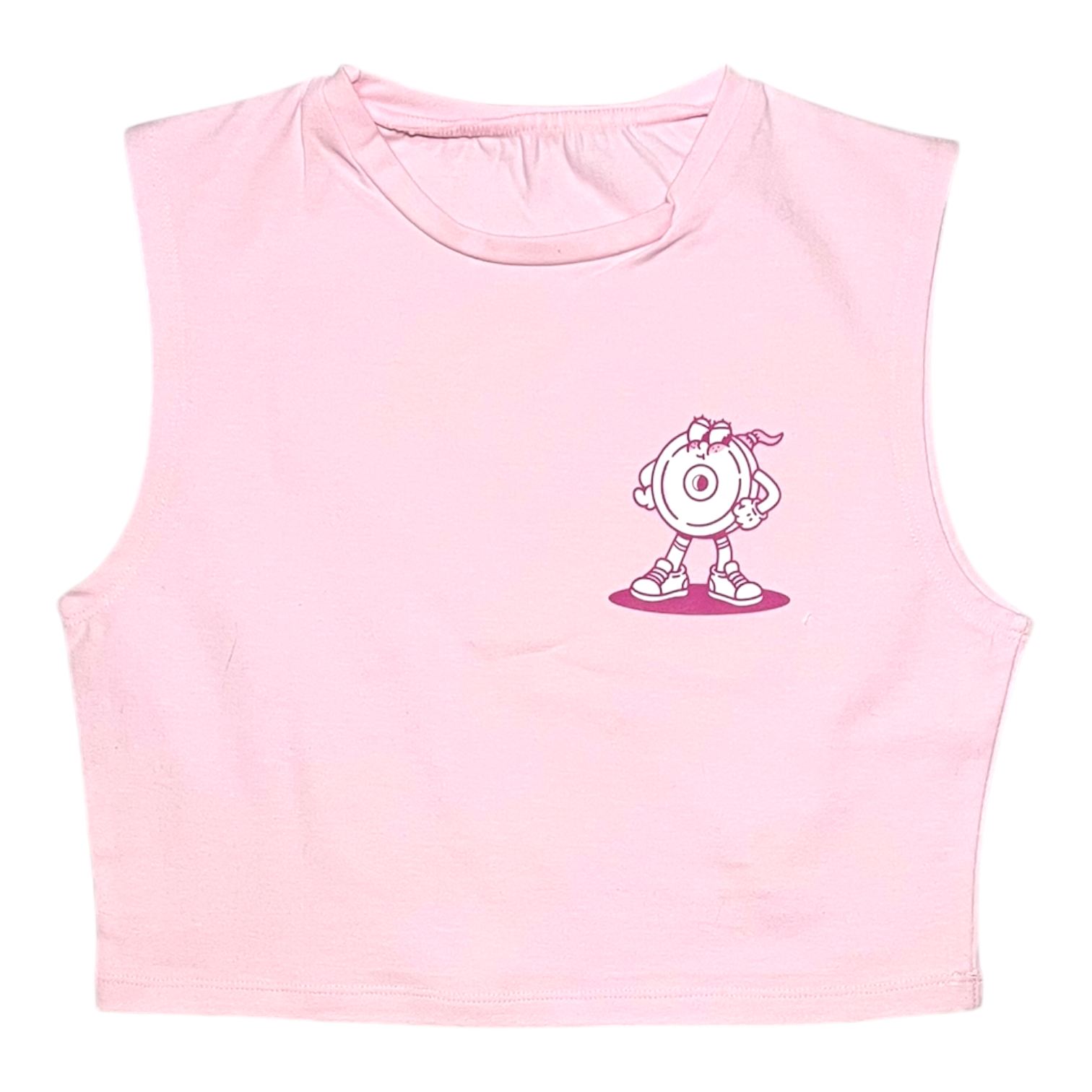 Croptop Bumpercita - Rosa bebé