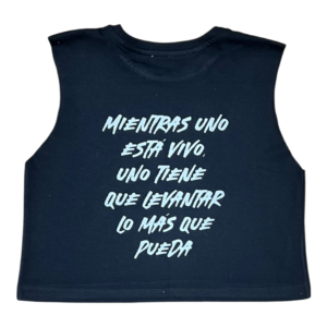 Croptop BadBunny - Negro