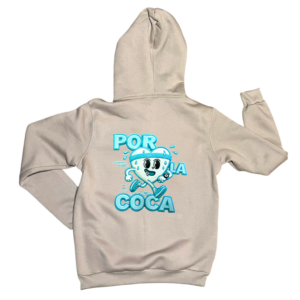 Buzo Beige Por la Coca - Aqua