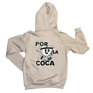 Buzo Beige Por la Coca - N&B