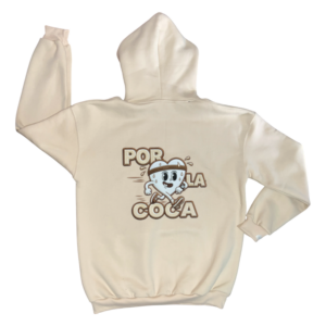 Buzo Beige Por la Coca - Marrón